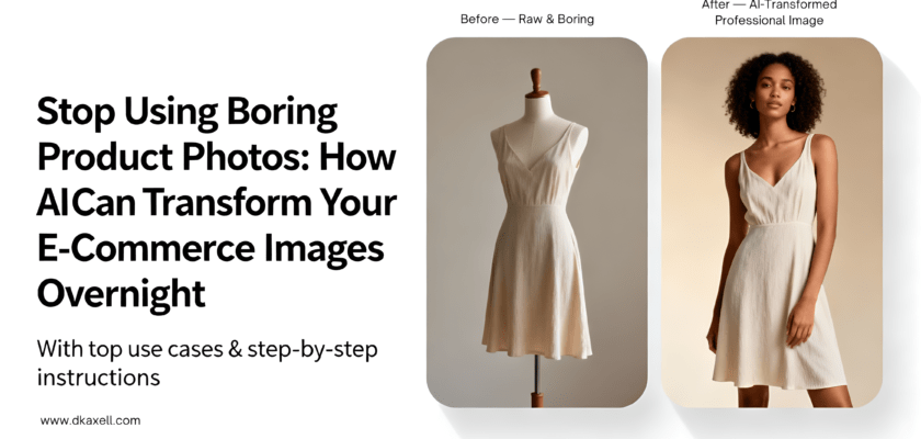 Stop Using Boring Product Photos: How AI Can Transform Your E-Commerce Images Overnight